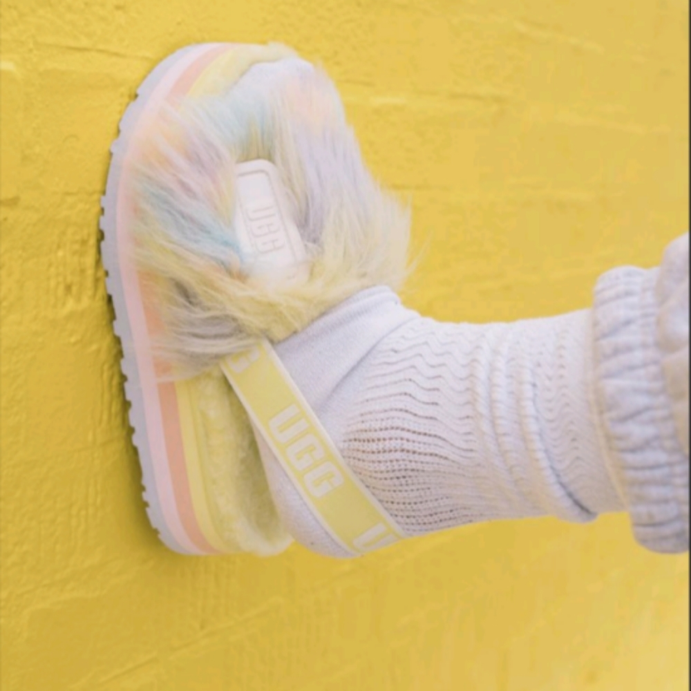 UGG Disco Margarita Tie Dye Sandals